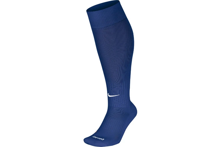 Nike Academy Over-The-Calf Voetbalsokken Royaalblauw 1 Nike Academy Over-The-Calf Voetbalsokken Royaalblauw