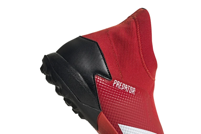 Adidas Voetbalschoen Predator 20.3 Laceless TF Rood/zwart 5 Adidas Voetbalschoen Predator 20.3 Laceless TF Rood/zwart - Afbeelding 5