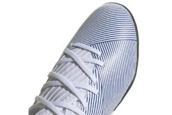 Adidas Voetbalschoen Nemeziz 19.3 TF Wit/blauw KIDS -Goedkope Bal Meester Winkel 35807447 4
