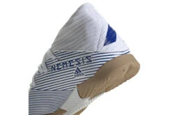 Adidas Voetbalschoen Nemeziz 19.3 IN Wit/blauw -Goedkope Bal Meester Winkel 35807649 5