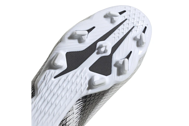 Adidas Voetbalschoen X Ghosted.3 Laceless FG Wit/zwart KIDS 4 Adidas Voetbalschoen X Ghosted.3 Laceless FG Wit/zwart KIDS - Afbeelding 4