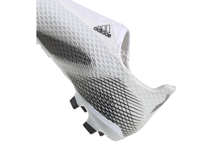 Adidas Voetbalschoen X Ghosted.3 Laceless FG Wit/zwart KIDS 1 Adidas Voetbalschoen X Ghosted.3 Laceless FG Wit/zwart KIDS