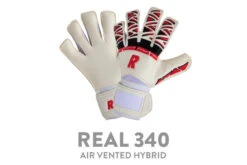 Real 340 Air Vented Hybrid Keepershandschoen Wit/rood