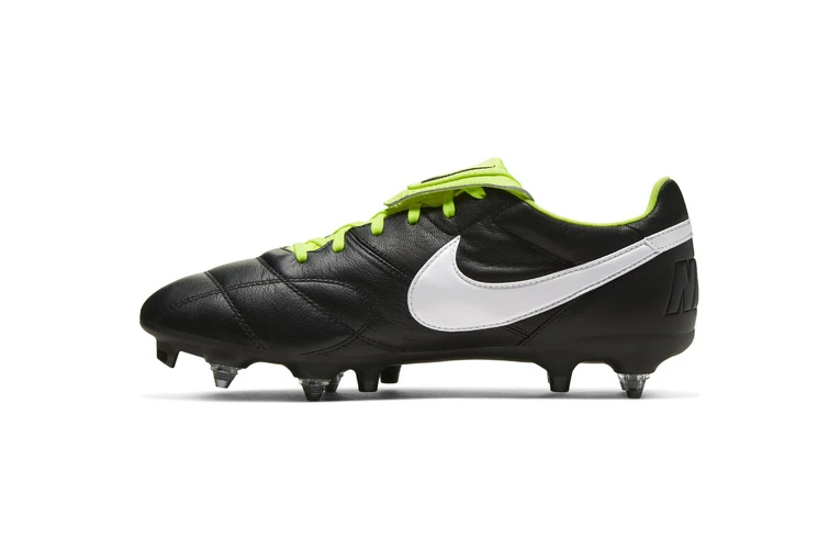 Nike Voetbalschoen Premier II Anti-Clog Traction SG-PRO Zwart/geel 2 Nike Voetbalschoen Premier II Anti-Clog Traction SG-PRO Zwart/geel - Afbeelding 2