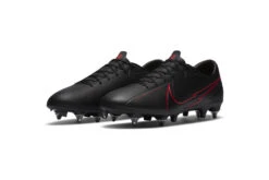 Nike Voetbalschoen Mercurial Vapor 13 Academy SG-PRO Anti-Clog Traction Zwart/rood -Goedkope Bal Meester Winkel 36652155 3