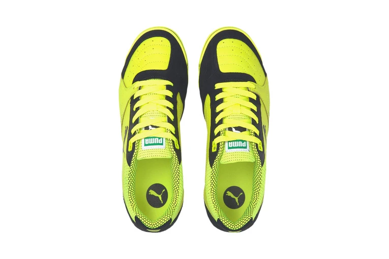 PUMA Ibero Zaalvoetbalschoen Geel/zwart 4 PUMA Ibero Zaalvoetbalschoen Geel/zwart - Afbeelding 4