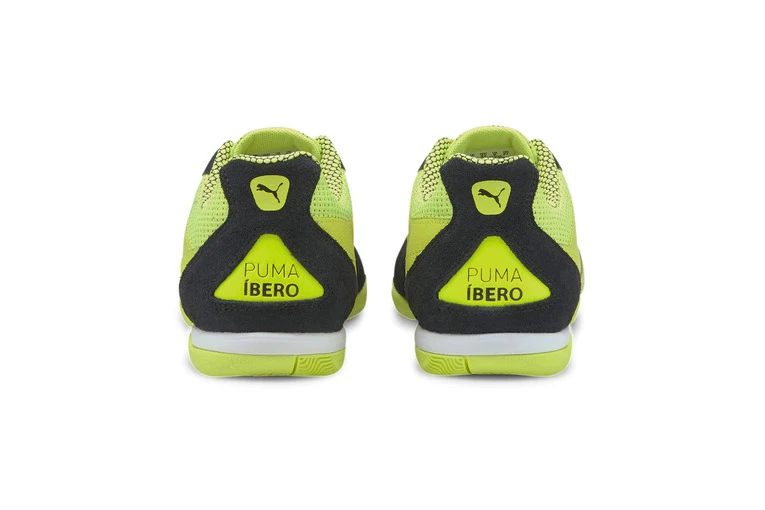 PUMA Ibero Zaalvoetbalschoen Geel/zwart 5 PUMA Ibero Zaalvoetbalschoen Geel/zwart - Afbeelding 5