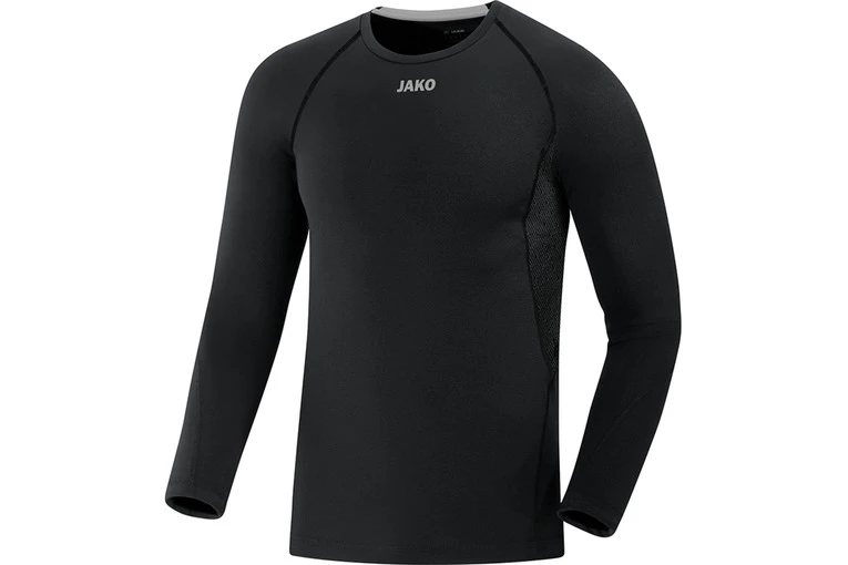 Jako Shirt Compression 2.0 LM Zwart Heren 1 Jako Shirt Compression 2.0 LM Zwart Heren
