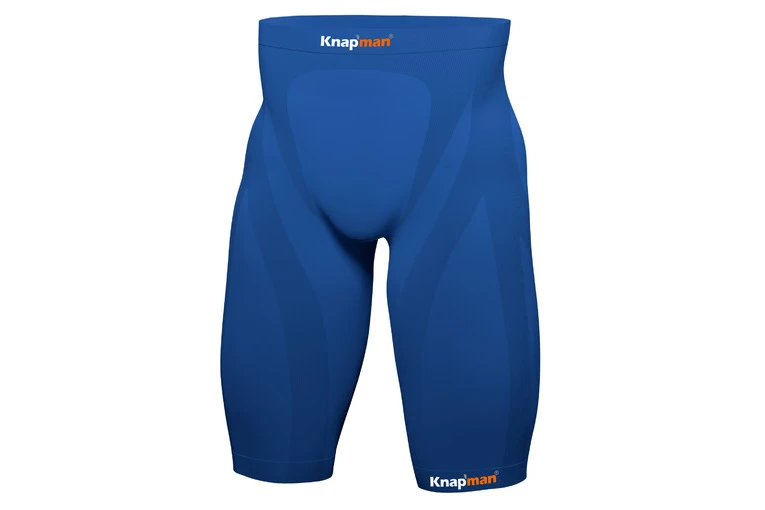 Knap'man Zoned Compressieshort USP 45% Royal Blue Heren 2 Knap'man Zoned Compressieshort USP 45% Royal Blue Heren - Afbeelding 2