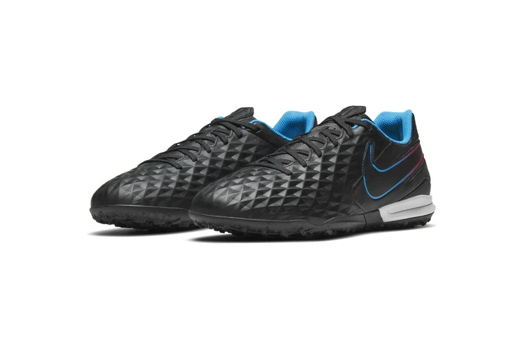 Nike Tiempo Legend 8 Academy Turfschoen Zwart/blauw Heren 3 Nike Tiempo Legend 8 Academy Turfschoen Zwart/blauw Heren - Afbeelding 3