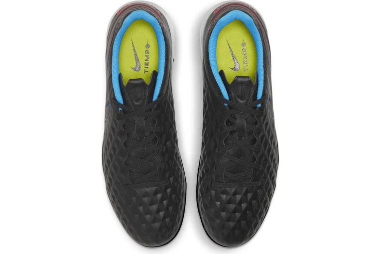 Nike Tiempo Legend 8 Academy Turfschoen Zwart/blauw Heren 4 Nike Tiempo Legend 8 Academy Turfschoen Zwart/blauw Heren - Afbeelding 4