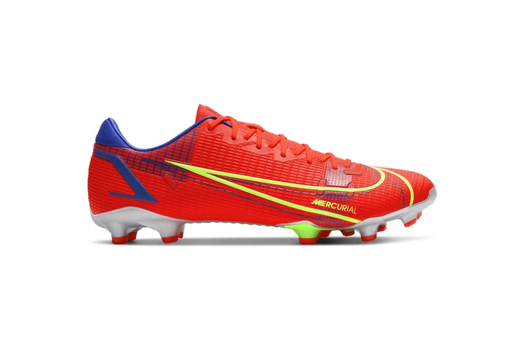 Nike Mercurial Vapor 14 Academy Voetbalschoen Rood/zilver Heren 1 Nike Mercurial Vapor 14 Academy Voetbalschoen Rood/zilver Heren