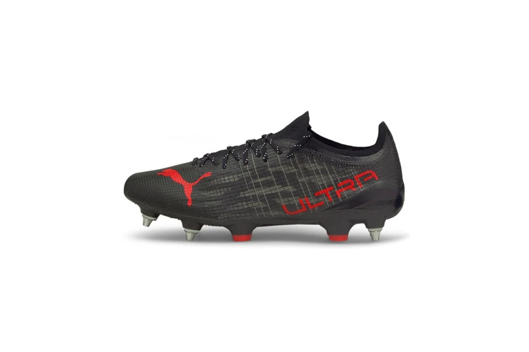 PUMA Ultra 1.3 MxSG Voetbalschoen Zwart/rood 2 PUMA Ultra 1.3 MxSG Voetbalschoen Zwart/rood - Afbeelding 2