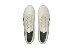 Puma King Platinum 21 VGN FG/AG Voetbalschoen Ivory Glow/zwart/green Glare -Goedkope Bal Meester Winkel 37092341 4