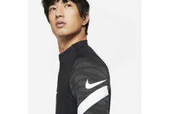 Nike Dri-fit Strike Drill Top Zwart/wit Heren -Goedkope Bal Meester Winkel 37092628 4