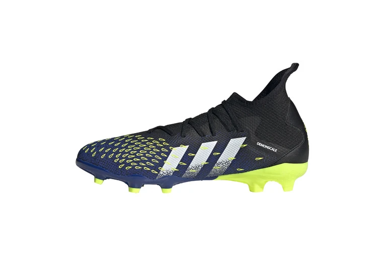 Adidas Predator Freak.3 FG Blauw/zwart/geel 2 Adidas Predator Freak.3 FG Blauw/zwart/geel - Afbeelding 2