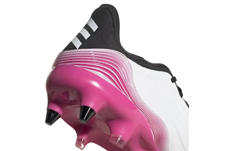 Adidas Copa Sense.1 SG Voetbalschoen Wit/roze Heren 5 Adidas Copa Sense.1 SG Voetbalschoen Wit/roze Heren - Afbeelding 5