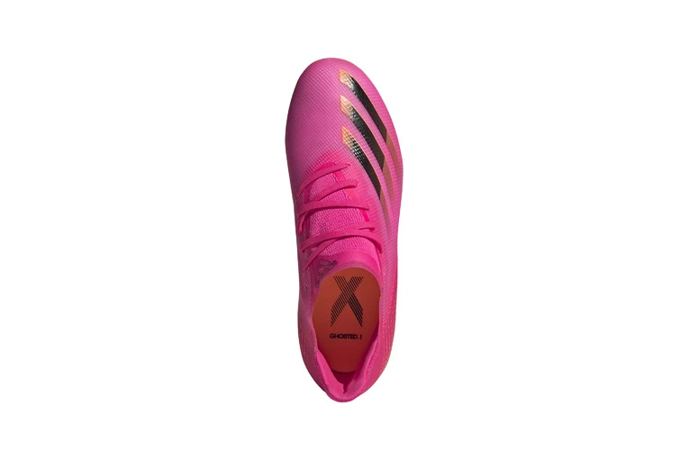 Adidas X Ghosted.1 FG Voetbalschoen Roze/oranje Kids 3 Adidas X Ghosted.1 FG Voetbalschoen Roze/oranje Kids - Afbeelding 3