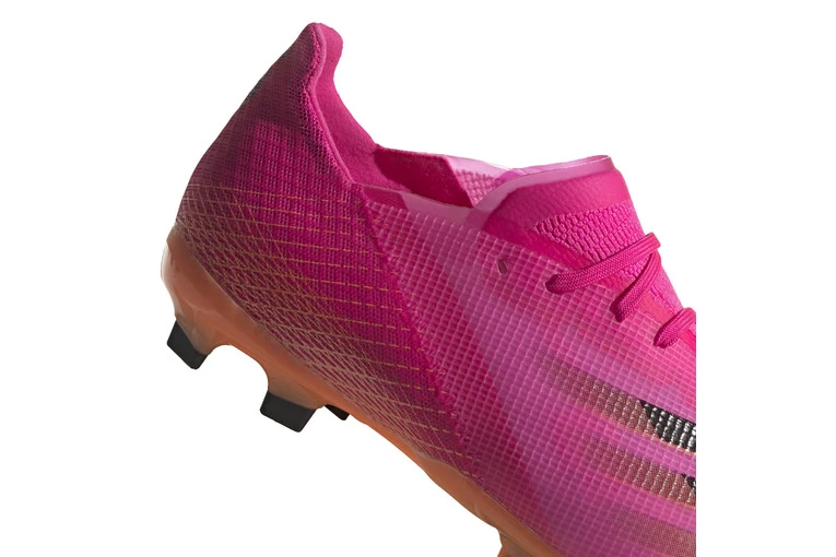 Adidas X Ghosted.1 FG Voetbalschoen Roze/oranje Kids 4 Adidas X Ghosted.1 FG Voetbalschoen Roze/oranje Kids - Afbeelding 4