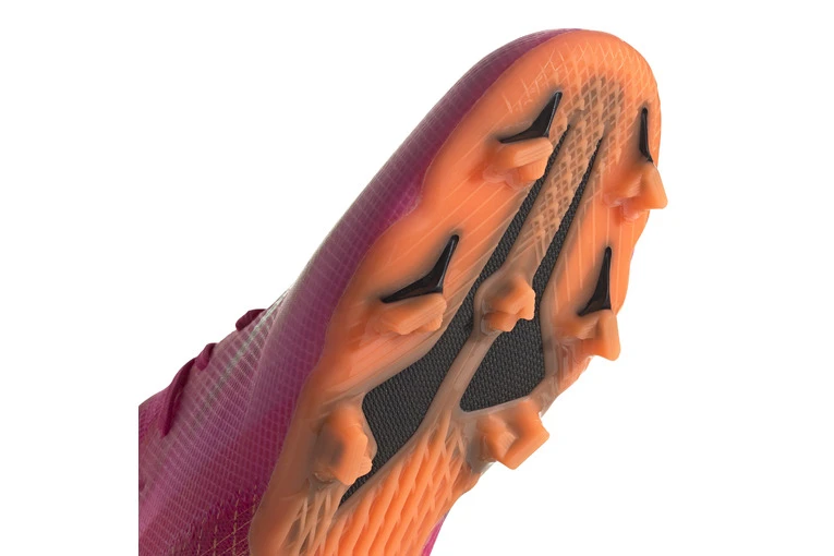 Adidas X Ghosted.1 FG Voetbalschoen Roze/oranje Kids 5 Adidas X Ghosted.1 FG Voetbalschoen Roze/oranje Kids - Afbeelding 5
