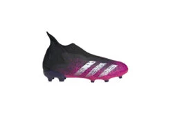 ADIDAS Aidas Predator Freak.3 Veterloos FG Voetbalschoen Zwart/roze Kids