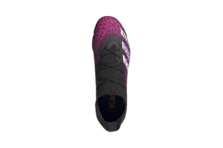 Adidas Predator Freak.3 Turfschoen Zwart/roze Heren 3 Adidas Predator Freak.3 Turfschoen Zwart/roze Heren - Afbeelding 3