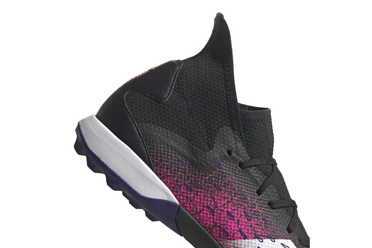 Adidas Predator Freak.3 Turfschoen Zwart/roze Heren 4 Adidas Predator Freak.3 Turfschoen Zwart/roze Heren - Afbeelding 4