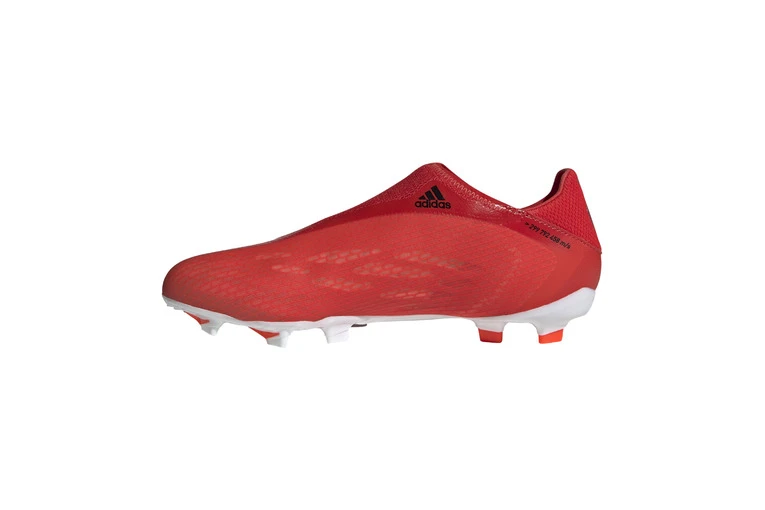 Adidas X Speedflow.3 Veterloze FG Voetbalschoen Solar Red 2 Adidas X Speedflow.3 Veterloze FG Voetbalschoen Solar Red - Afbeelding 2