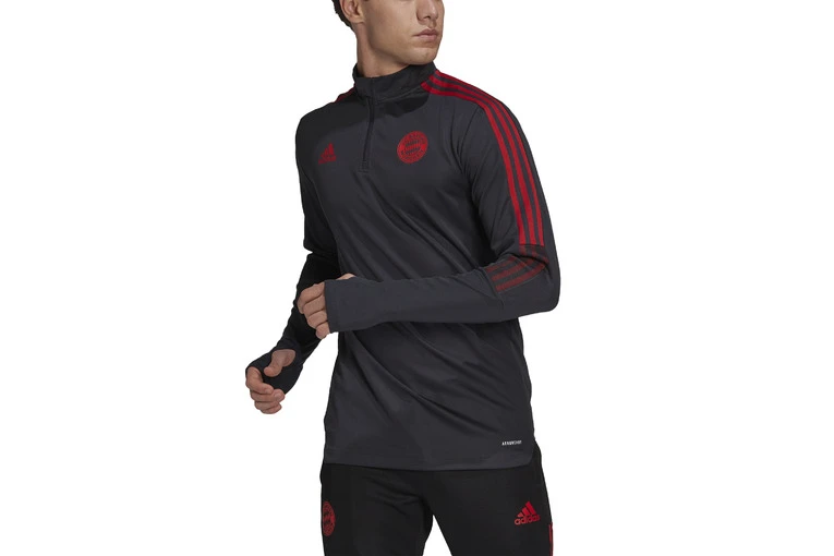 Adidas FC Bayern München 21/22 Tiro Sweatshirt Grijs Heren 2 Adidas FC Bayern München 21/22 Tiro Sweatshirt Grijs Heren - Afbeelding 2