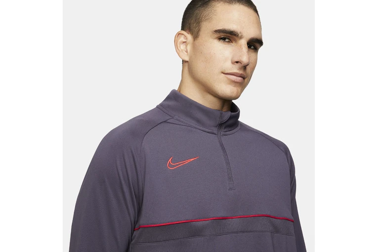Nike Dri-fit Academy Trainingstop Paars/rood Heren 3 Nike Dri-fit Academy Trainingstop Paars/rood Heren - Afbeelding 3