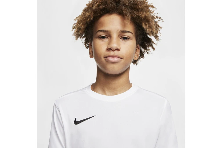 Nike Dri-fit Park 7 Voetbalshirt Wit/zwart Kids 5 Nike Dri-fit Park 7 Voetbalshirt Wit/zwart Kids - Afbeelding 5