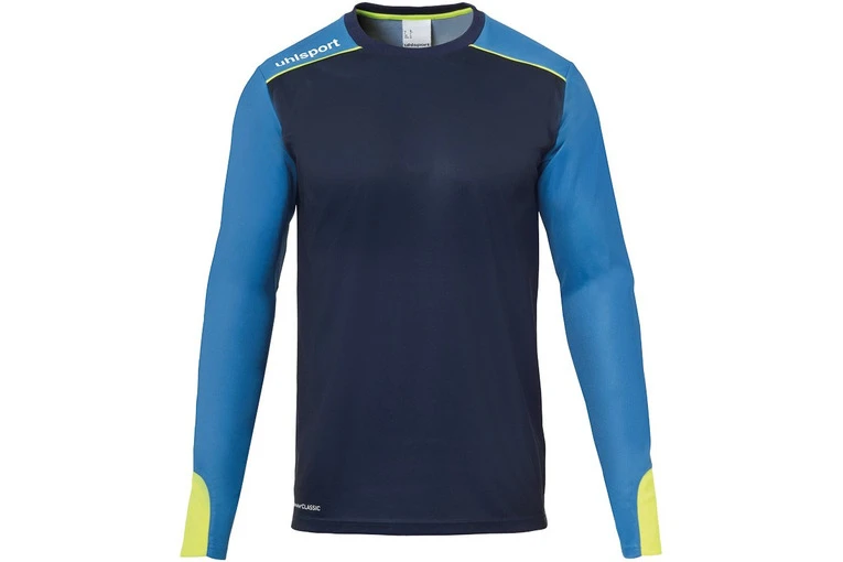 Uhlsport Tower Goalkeeper LS Shirt Blauw Kids + Volwassenen 1 Uhlsport Tower Goalkeeper LS Shirt Blauw Kids + Volwassenen
