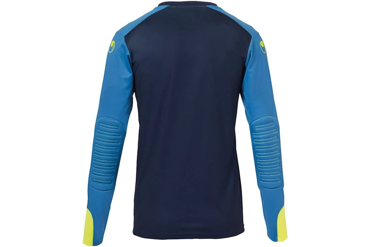 Uhlsport Tower Goalkeeper LS Shirt Blauw Kids + Volwassenen 2 Uhlsport Tower Goalkeeper LS Shirt Blauw Kids + Volwassenen - Afbeelding 2