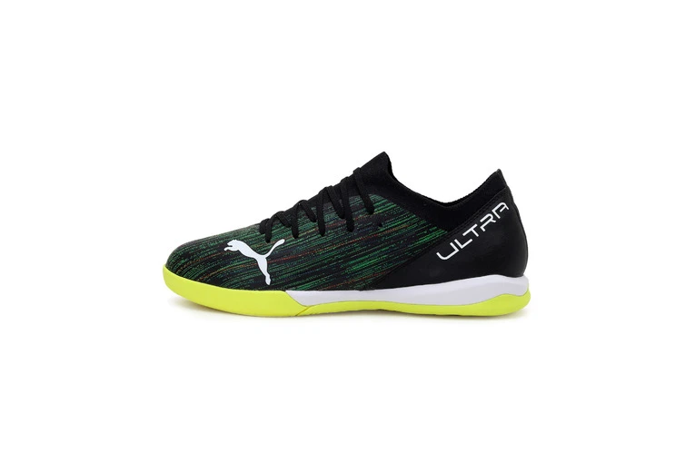 Puma Ultra 3.2 Indoor Zwart/geel Heren 2 Puma Ultra 3.2 Indoor Zwart/geel Heren - Afbeelding 2