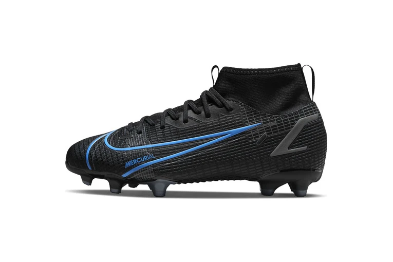 Nike Mercurial Superfly 8 Academy MG Voetbalschoen Kinderen Zwart 2 Nike Mercurial Superfly 8 Academy MG Voetbalschoen Kinderen Zwart - Afbeelding 2