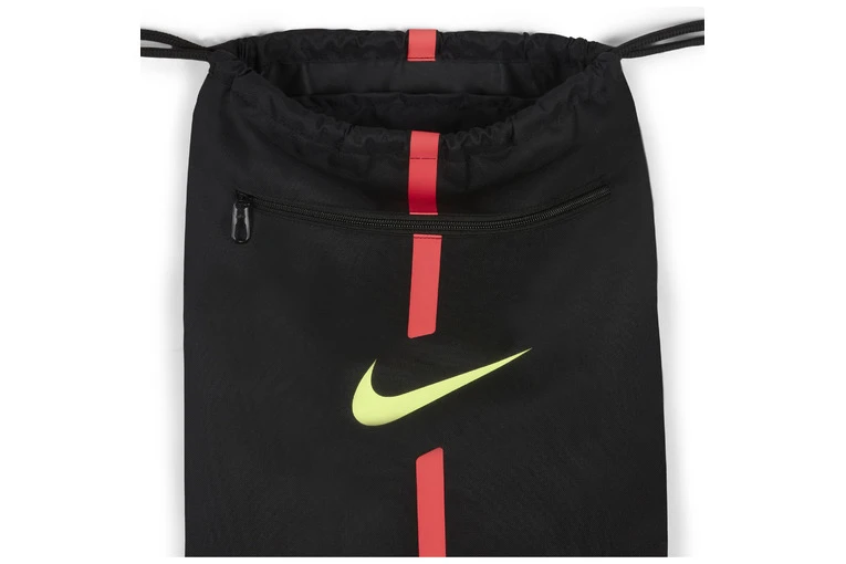 Nike Academy Gymtas Zwart/bright Crimson/volt 3 Nike Academy Gymtas Zwart/bright Crimson/volt - Afbeelding 3