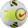 Nike Strike Voetbal Wit/volt/bright Crimson