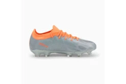 Puma Ultra 2.4 FG/AG Voetbalschoen Zilver/neon Citrus KIDS -Goedkope Bal Meester Winkel 37097468 3