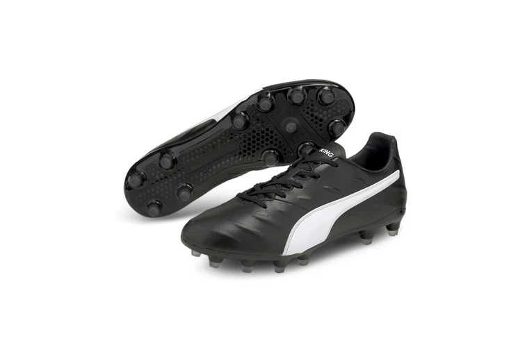 Puma King Pro 21 FG Voetbalschoen Zwart/wit 3 Puma King Pro 21 FG Voetbalschoen Zwart/wit - Afbeelding 3