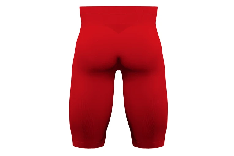 Knap'man Zoned Compressieshort USP 45% Rood Heren 3 Knap'man Zoned Compressieshort USP 45% Rood Heren - Afbeelding 3