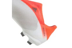 Adidas Jr. X Speedflow.3 Veterloze FG Voetbalschoen Wit/iron Metallic/solar Red KIDS -Goedkope Bal Meester Winkel 37099839 4