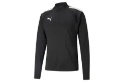 PUMA TeamLIGA Voetbaltop Met Kwartrits Zwart Heren