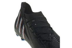 Adidas Predator Edge.3 FG Voetbalschoen Zwart/wit/blue Rush -Goedkope Bal Meester Winkel 37100548 3