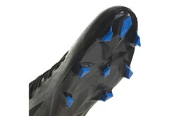 Adidas Predator Edge.3 FG Voetbalschoen Zwart/wit/blue Rush -Goedkope Bal Meester Winkel 37100548 4
