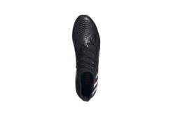 Adidas Predator Edge.3 FG Voetbalschoen Zwart/wit/blue Rush -Goedkope Bal Meester Winkel 37100548 5