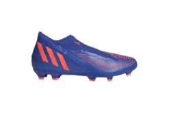 Adidas Predator Edge.3 Veterloze FG Voetbalschoen Hi-Res Blauw