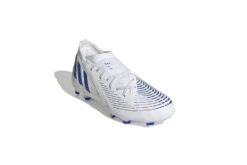 Adidas Predator Edge.3 FG Voetbalschoen Wit/blauw KIDS -Goedkope Bal Meester Winkel 37100617 3