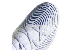 Adidas Predator Edge.3 FG Voetbalschoen Wit/blauw KIDS -Goedkope Bal Meester Winkel 37100617 6