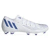Adidas Predator Edge.3 Low FG Voetbalschoen Wit/blauw