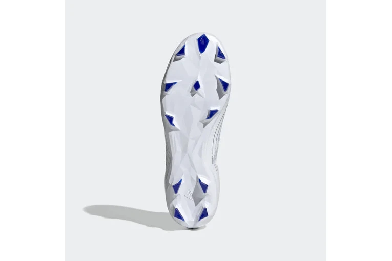 Adidas Predator Edge.3 Low FG Voetbalschoen Wit/blauw 4 Adidas Predator Edge.3 Low FG Voetbalschoen Wit/blauw - Afbeelding 4